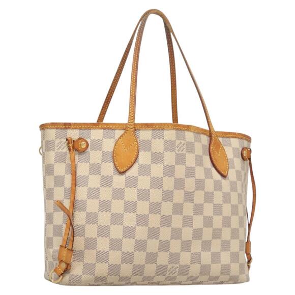 LOUIS VUITTON Damier Azur Neverfull PM Tote Bag N41362 - Picture 1 of 16